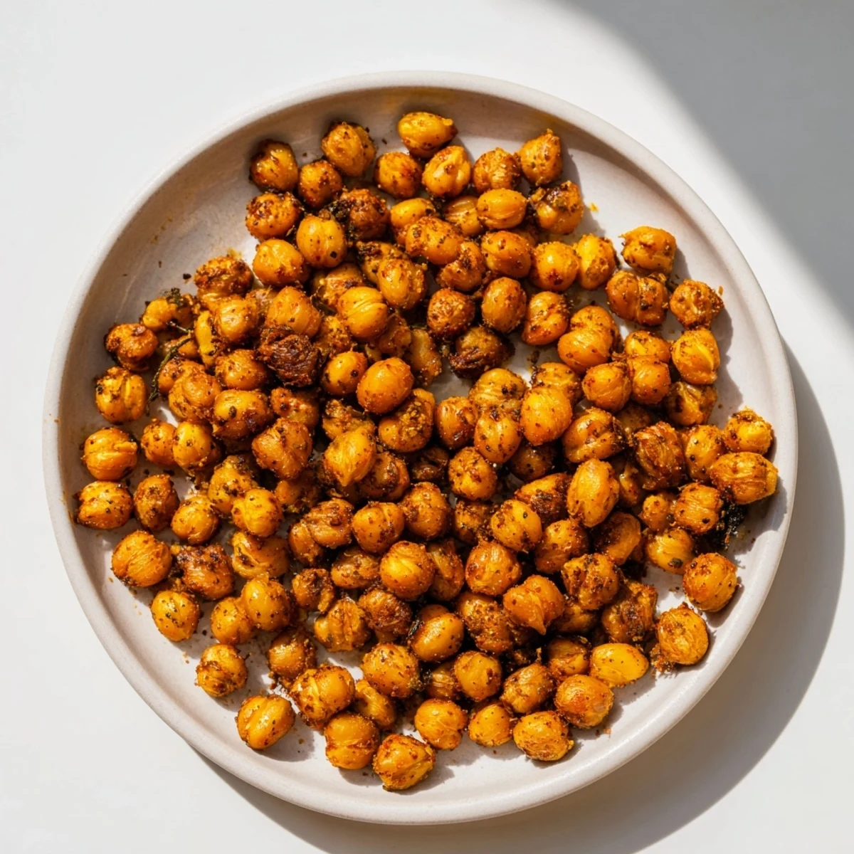 Spicy Roasted Chickpeas Cumin