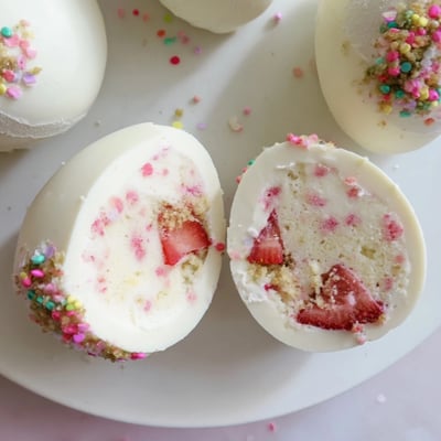 Strawberry Shortcake Easter Egg Bombs