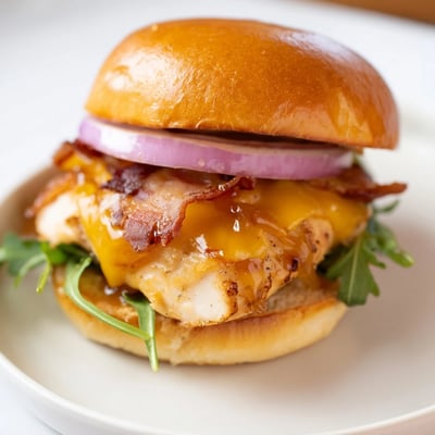 Maple Chicken Bacon Sliders